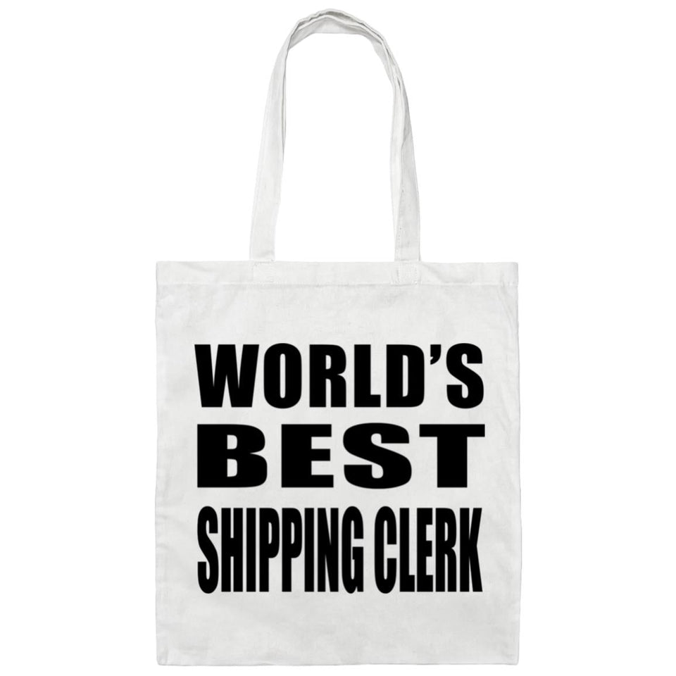 World's Best Shipping Clerk - Tote Bag White