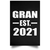 Gran Established EST. 2021 - Poster Portrait