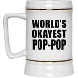 World's Okayest Pop-Pop - Beer Stein