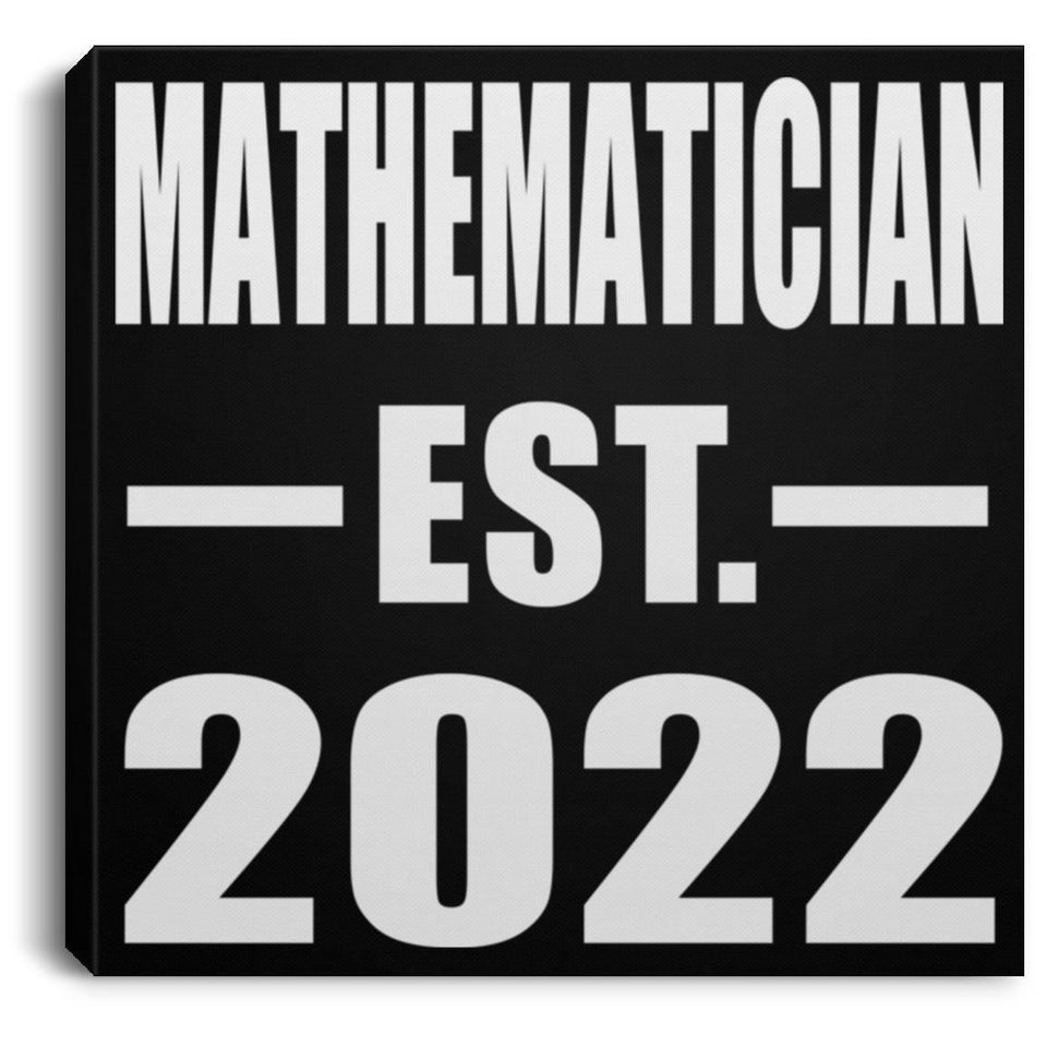 Mathematician Established EST. 2022 - Canvas Square