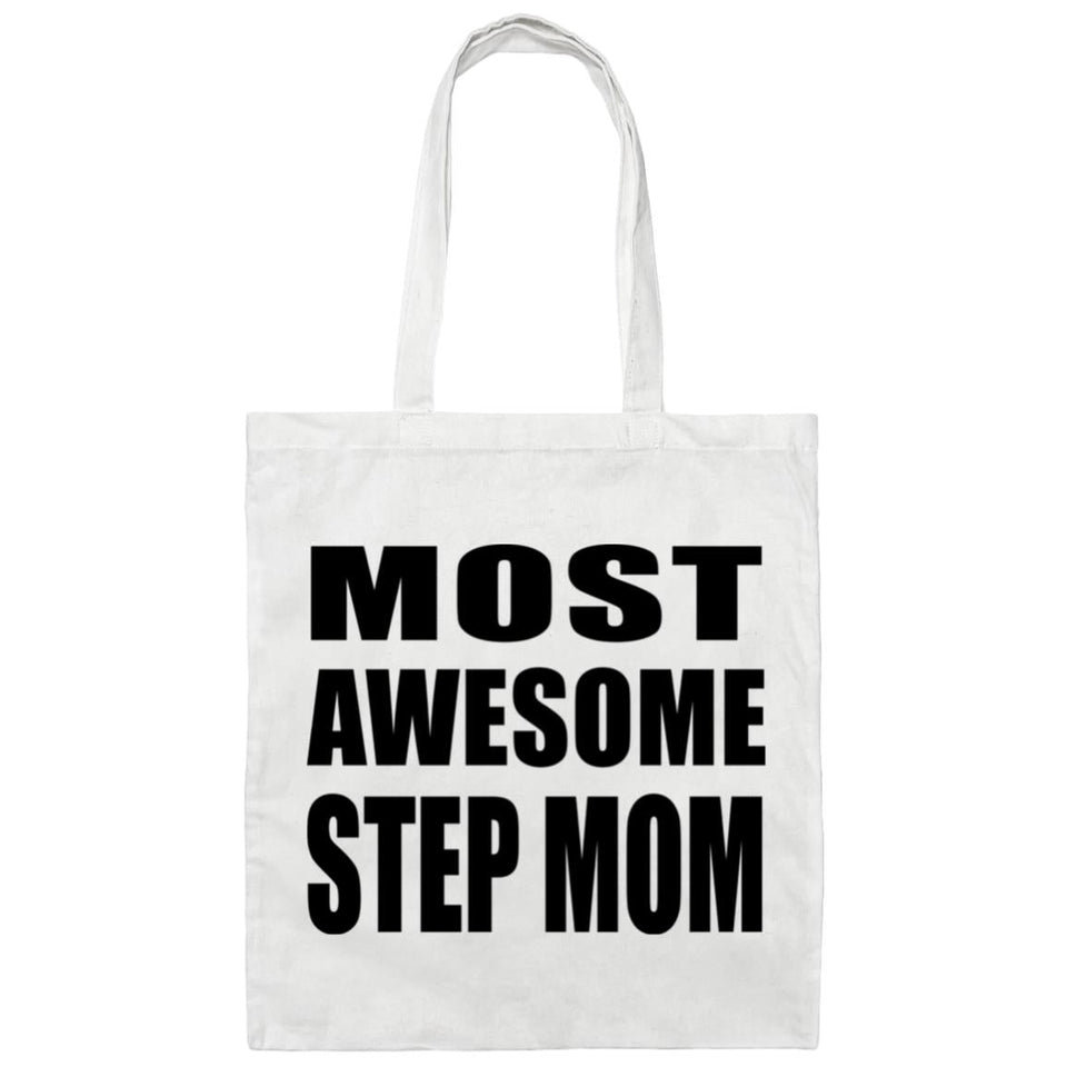 Most Awesome Step Mom - Tote Bag White