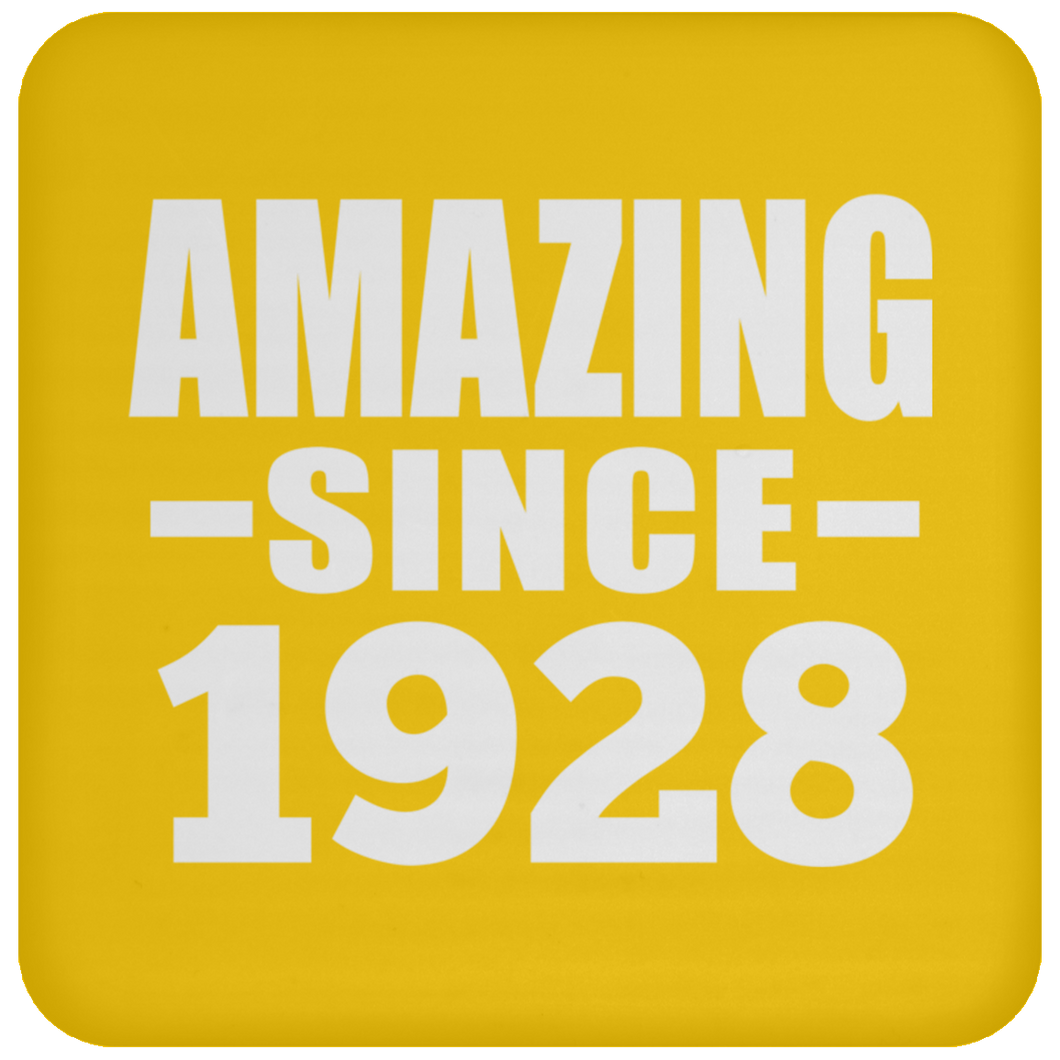 96th Birthday Amazing Since 1928 - Drink Coaster