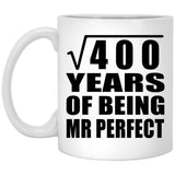20th Anniversary Square Root of 400 Years of Mr Perfect - 11oz Coffee Mug