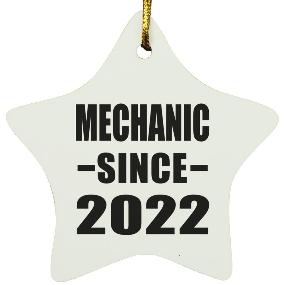 Mechanic Since 2022 - Star Ornament