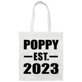 Poppy Established EST. 2023 - Tote Bag White