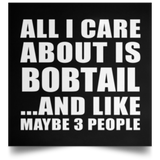 All I Care About Is Bobtail - Poster Square