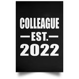 Colleague Established EST. 2022 - Poster Portrait