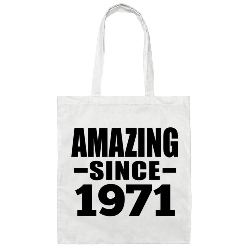 53rd Birthday Amazing Since 1971 - Tote Bag White