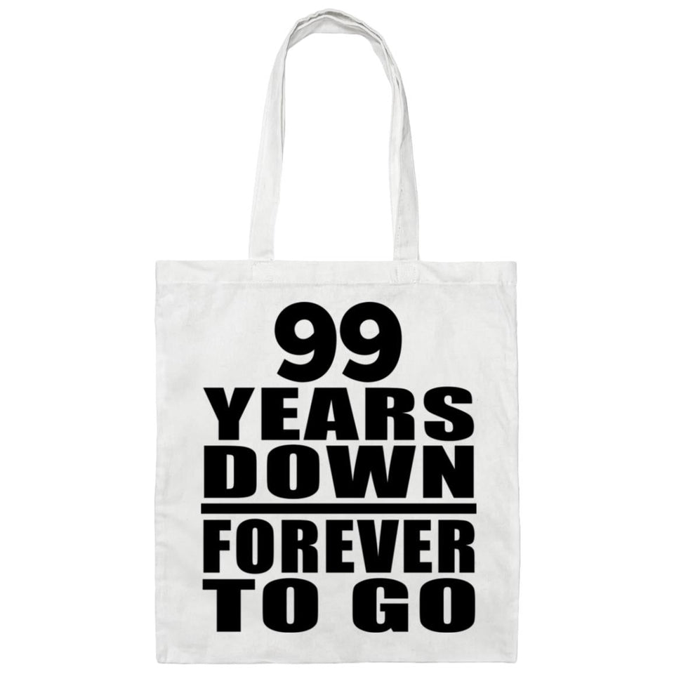 99th Anniversary 99 Years Down Forever to Go - Tote Bag White