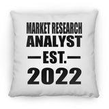 Market Research Analyst Established EST. 2022 - Throw Pillow