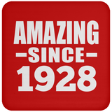 96th Birthday Amazing Since 1928 - Drink Coaster