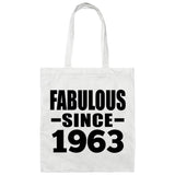 61st Birthday Fabulous Since 1963 - Tote Bag White