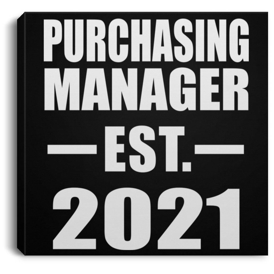 Purchasing Manager Established EST. 2021 - Canvas Square