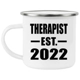 Therapist Established EST. 2022 - 12oz Camping Mug