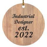 Industrial Designer Established Est. 2022 - Circle Ornament C