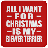 All I Want For Christmas Is My Biewer Terrier - Coaster