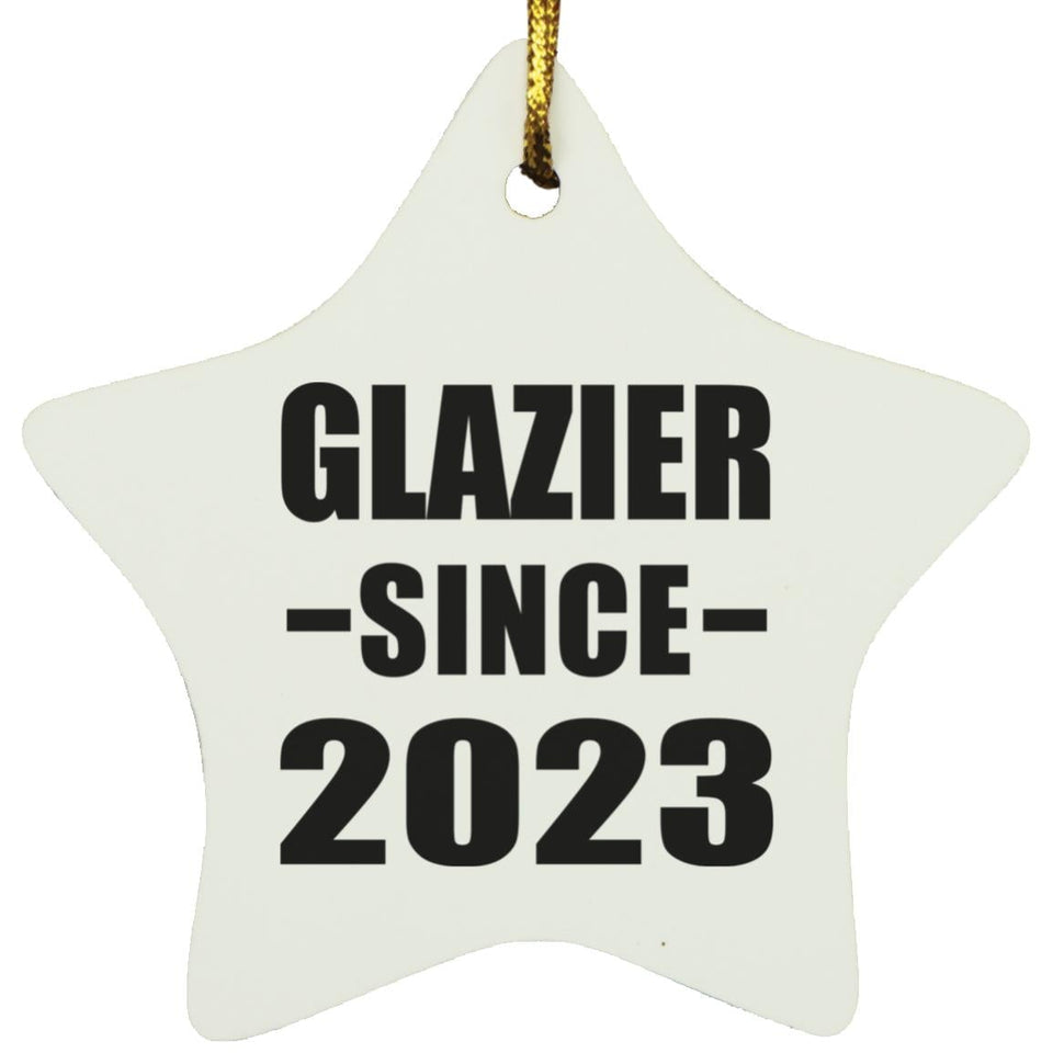 Glazier Since 2023 - Star Ornament