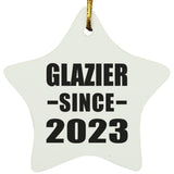 Glazier Since 2023 - Star Ornament