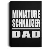 Miniature Schnauzer Dad - Canvas Portrait
