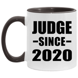 Judge Since 2020 - 11oz Accent Mug Black