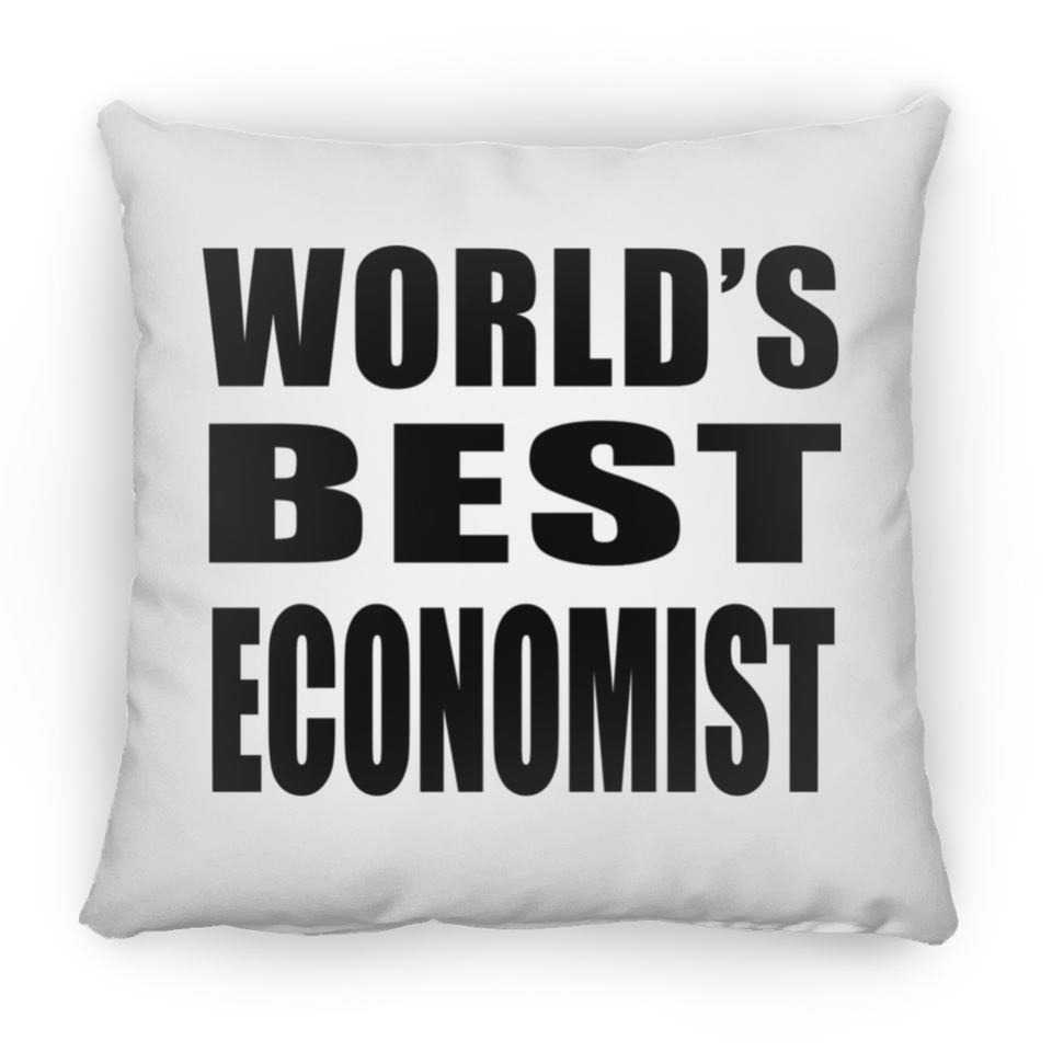 World's Best Economist - Throw Pillow