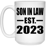 Son In Law Established EST. 2023 - 15oz Coffee Mug