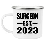 Surgeon Established EST. 2023 - 12oz Camping Mug