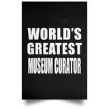World's Greatest Museum Curator - Poster Portrait