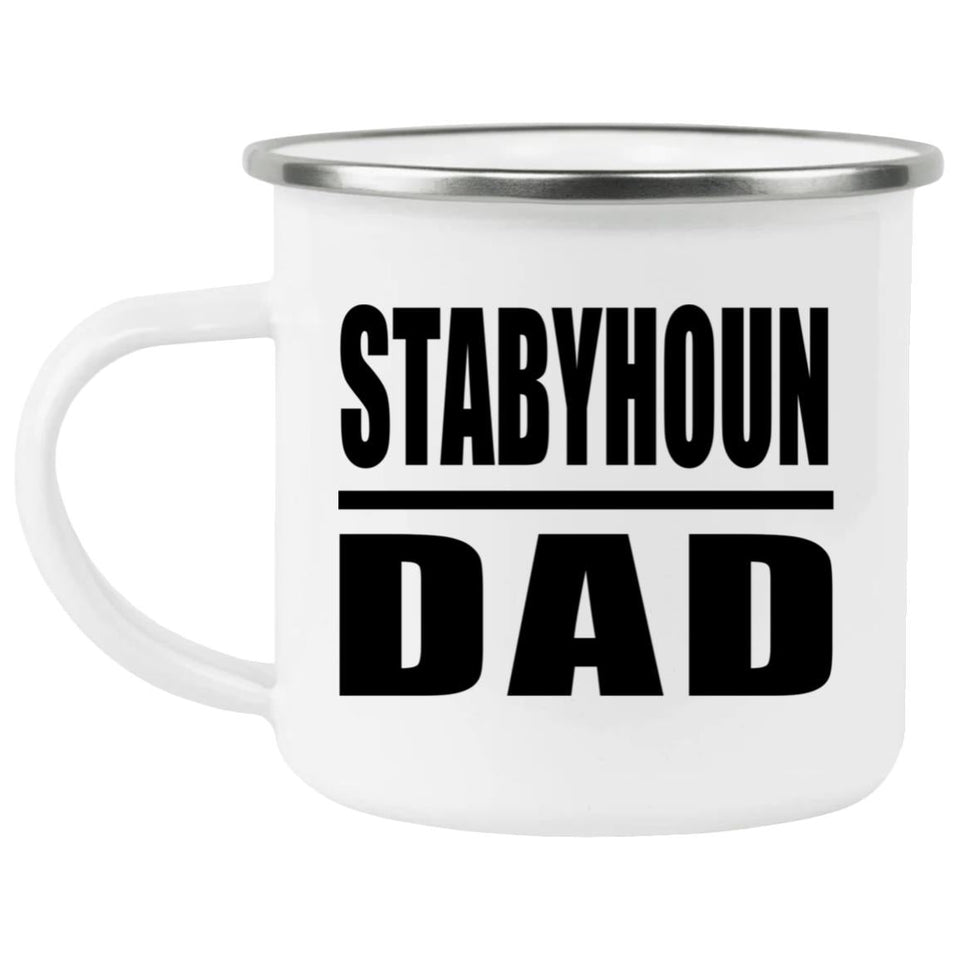 Stabyhoun Dad - 12oz Camping Mug