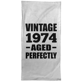 50th Birthday Vintage 1974 Aged Perfectly - Hand Towel