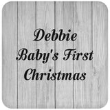 Debbie Baby's First Christmas - Drink Coaster F