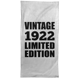 102nd Birthday Vintage 1922 Limited Edition - Hand Towel