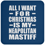 All I Want For Christmas Is My Neapolitan Mastiff - Coaster