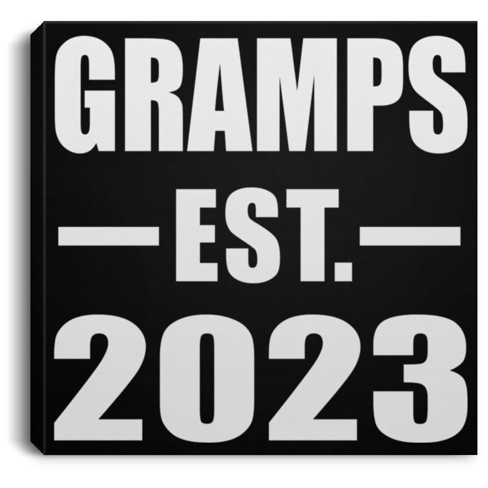 Gramps Established EST. 2023 - Canvas Square