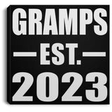 Gramps Established EST. 2023 - Canvas Square