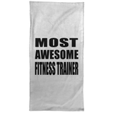 Most Awesome Fitness Trainer - Hand Towel