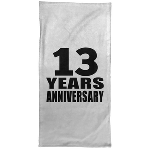 13th Anniversary 13 Years Anniversary - Hand Towel