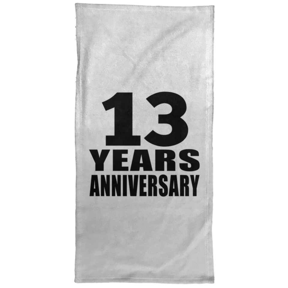 13th Anniversary 13 Years Anniversary - Hand Towel