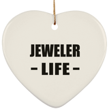 Jeweler Life - Heart Ornament