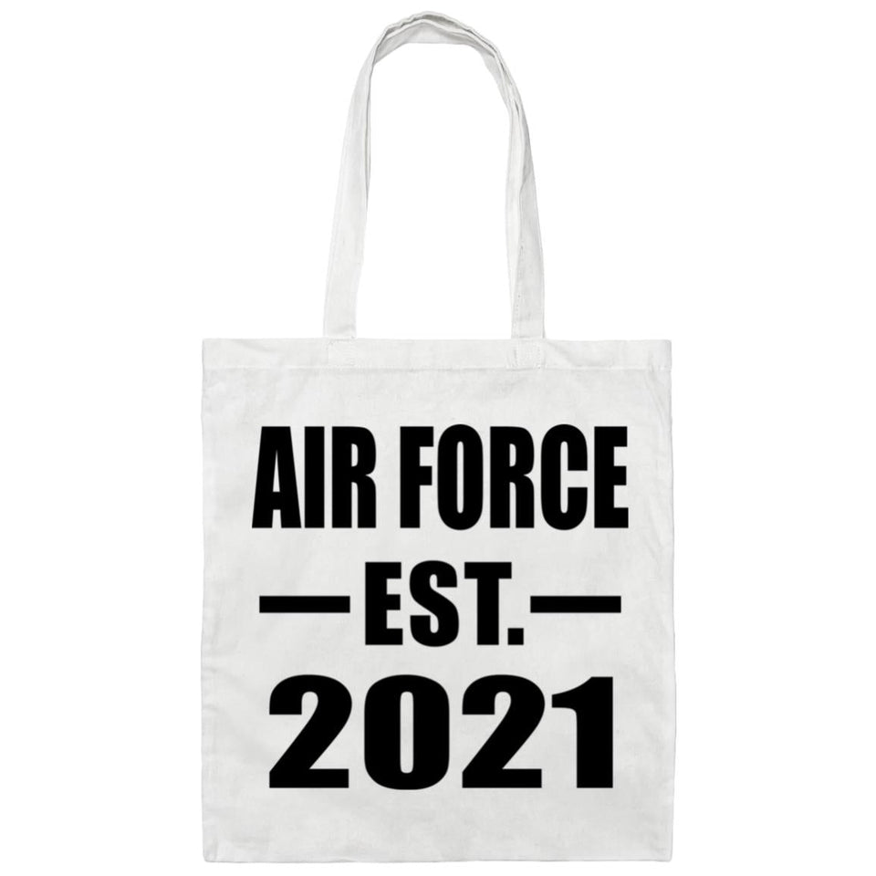 Air Force Established EST. 2021 - Tote Bag White