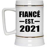 Fiance Established EST. 2021 - Beer Stein