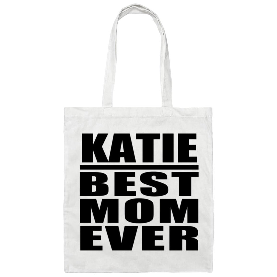 Katie Best Mom Ever - Tote Bag White