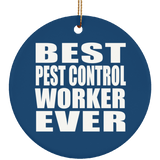 Best Pest Control Worker Ever - Circle Ornament