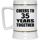 35th Anniversary Cheers To 35 Years Together - Beer Stein