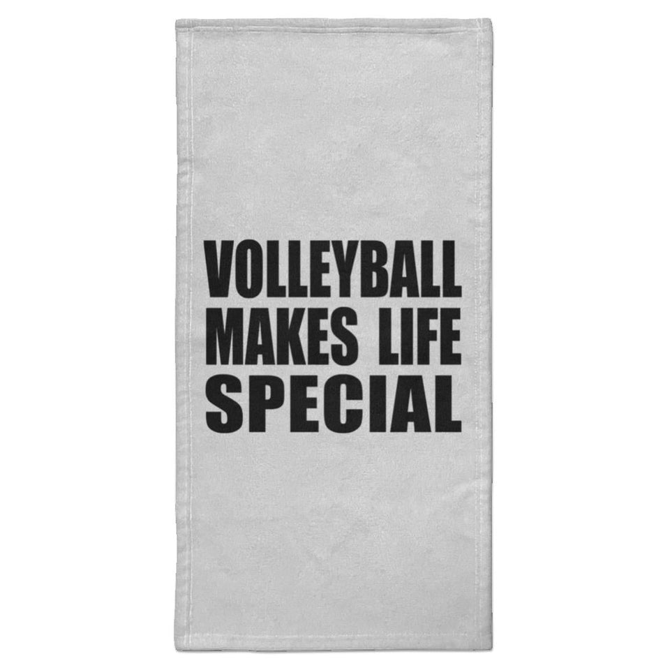 Volleyball Makes Life Special - Hand Towel