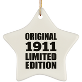 113th Birthday Original 1911 Limited Edition - Star Ornament