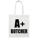 A+ Butcher - Tote Bag White