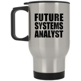 Future Systems Analyst - Silver Travel Mug