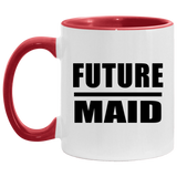 Future Maid - 11oz Accent Mug Red