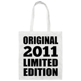 13th Birthday Original 2011 Limited Edition - Tote Bag White